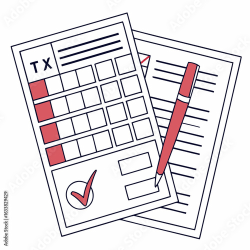 checklist with pencil