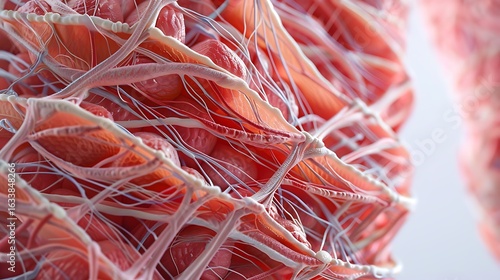 The alveoli are tiny, balloon-like air sacs in the lungs with thin walls and a large surface area, specially designed to maximize the exchange of oxygen and carbon dioxide between the air and the bloo
