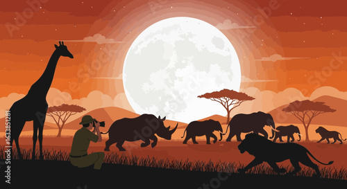 Capturing The African Wildlife During An Impressive Safari Adventure