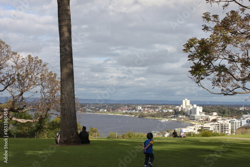 family in the park