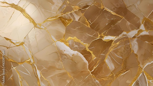 背景素材 大理石 金色 background marble gold （Generative AI）