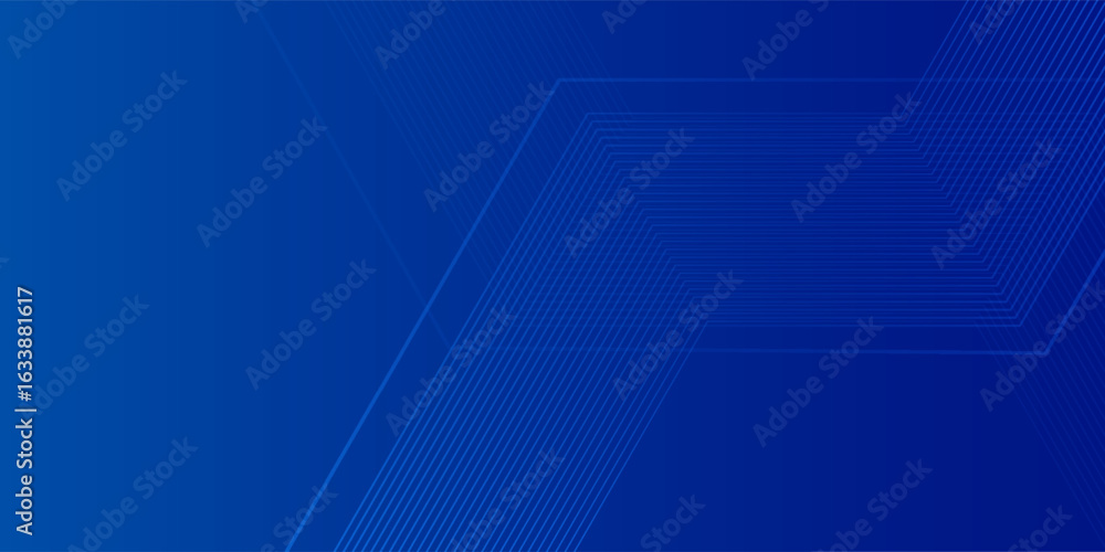 Fototapeta premium Abstract Hexagon Blue Tech Finance Fintech Background Abstract Pixel Pattern. Style blue modern simple