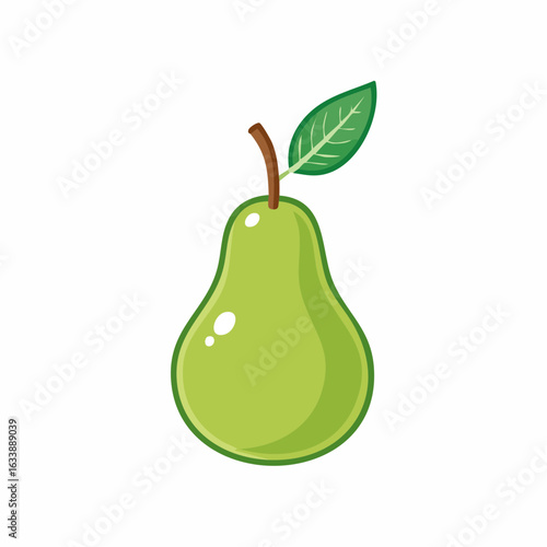  Classic pear shape with narrow neck and short stem