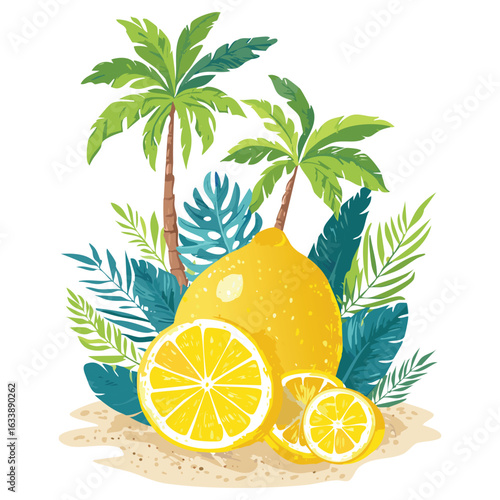 tropical cocktail set