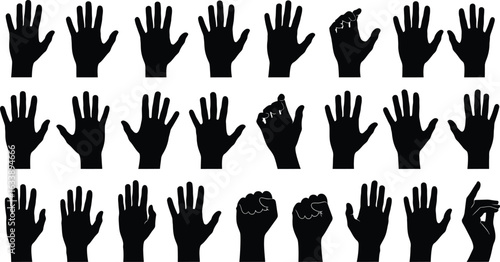 Diverse hand gestures communication and expression design