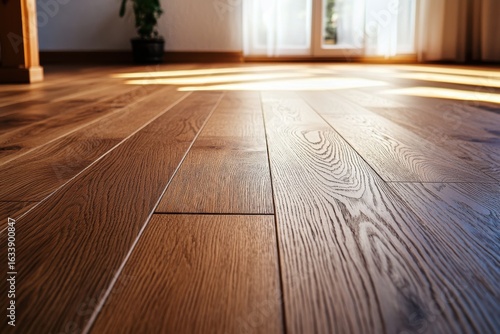 Warm Tone Engineered Wood Flooring for Elegant Interior Design