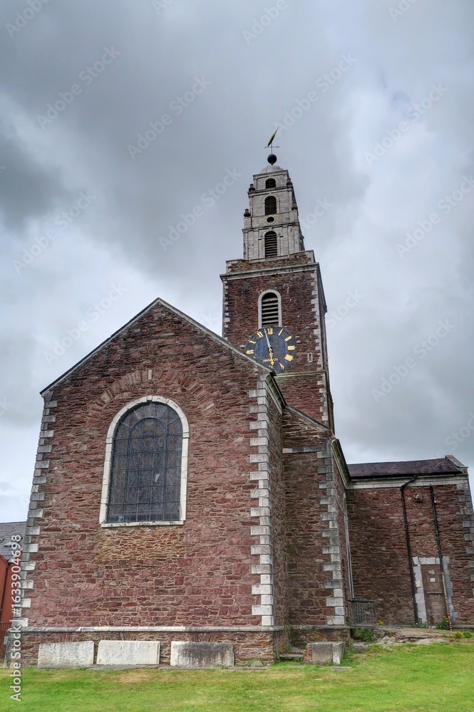 Obraz premium Cork en Irlande: port et centre ville