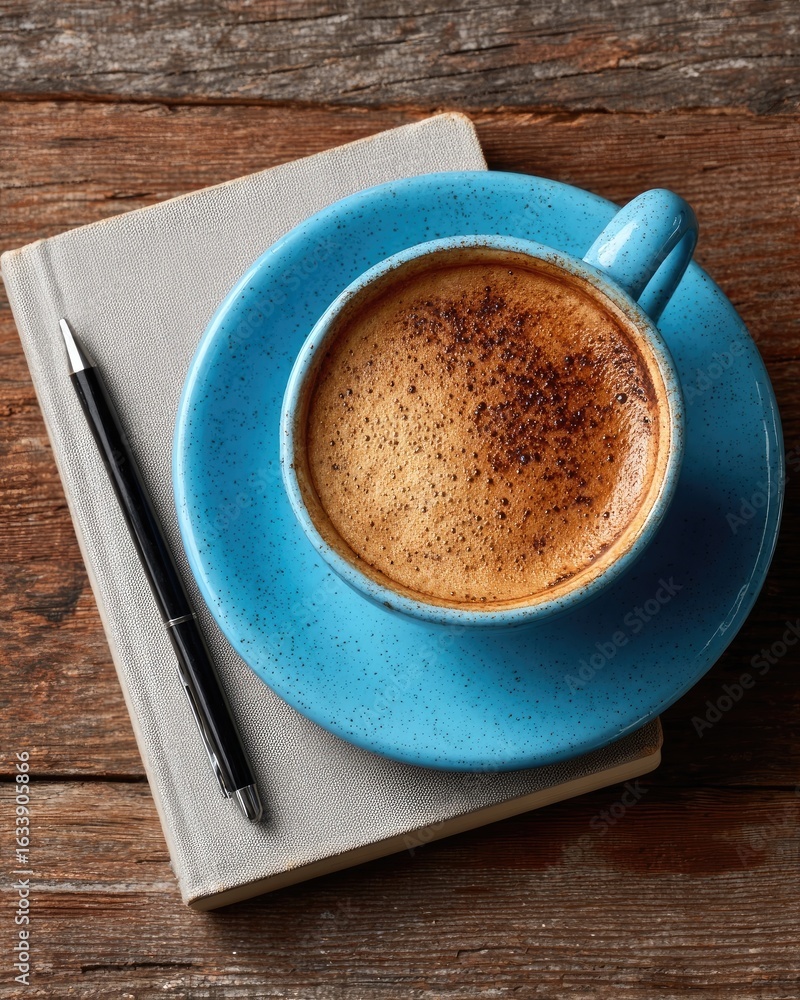 Fototapeta premium Coffee Cup & Book