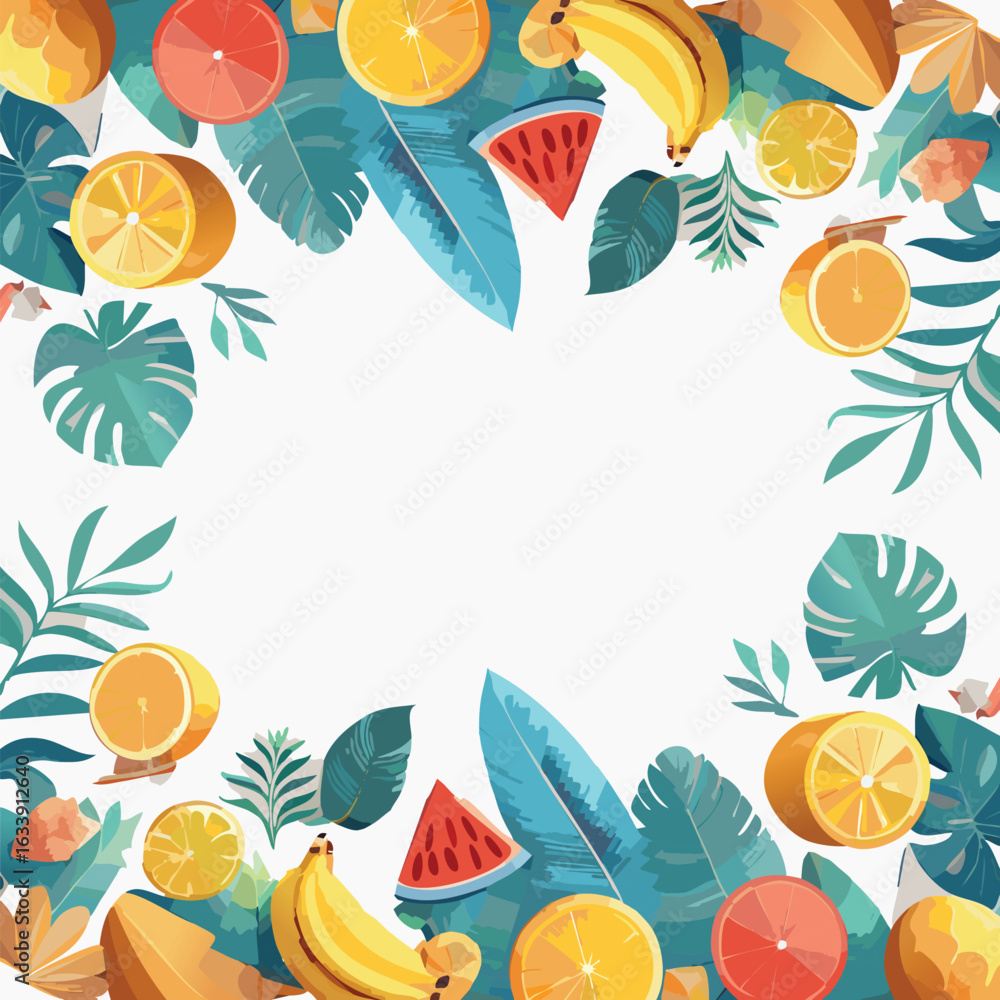 Fototapeta premium summer holiday banner