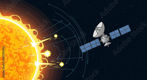 Satellite Studies Solar Flares and Coronal Mass Ejections in Outer Space