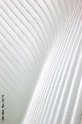 Metal structures. Intentional motion blur