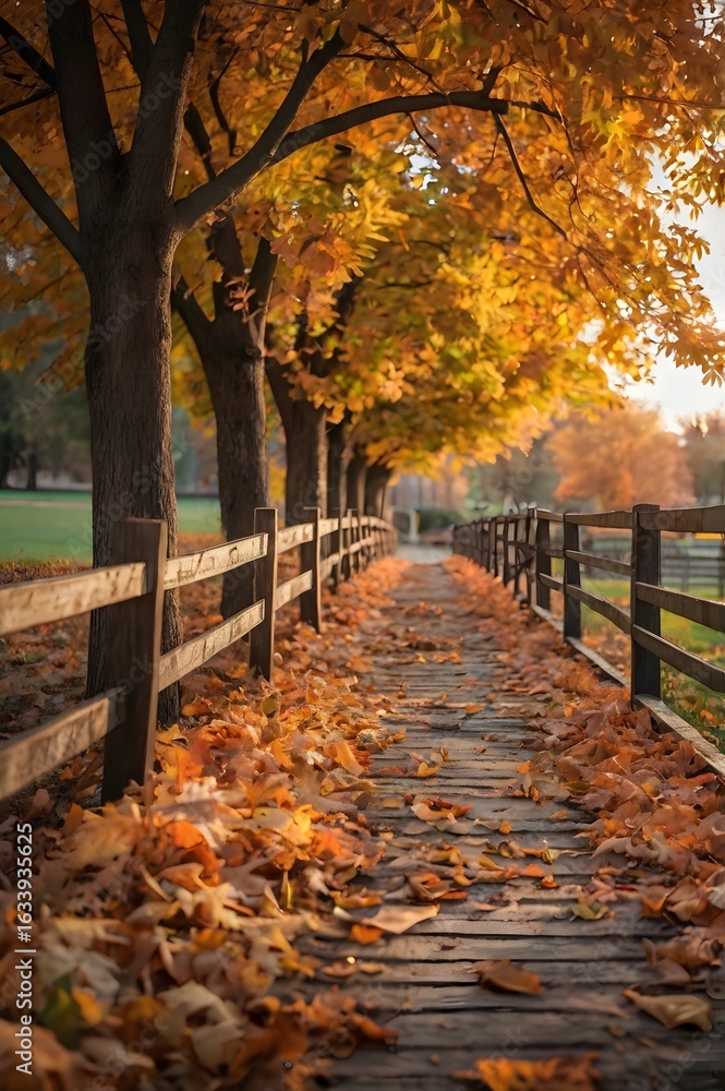 Fototapeta premium Autumn in the Park