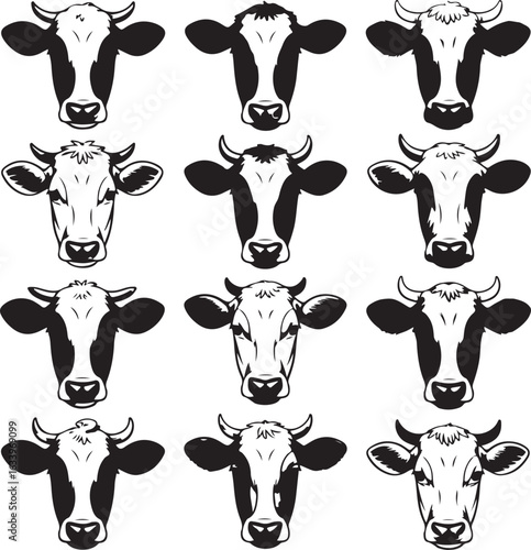 Cow Silhouette Vector | Farm Animal Clipart

Dairy Cow Silhouette | Rustic Farm Design

Standing Cow Silhouette | Livestock Animal Art

Black Cow Silhouette | Cattle Vector Illustration

Cow Outline S