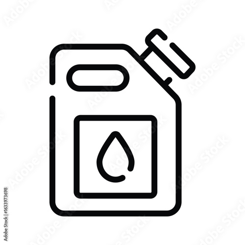 Get this amazing linear icon of jerry can
