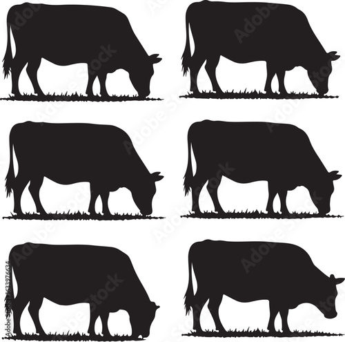 Cow Silhouette Vector | Farm Animal Clipart

Dairy Cow Silhouette | Rustic Farm Design

Standing Cow Silhouette | Livestock Animal Art

Black Cow Silhouette | Cattle Vector Illustration

Cow Outline S