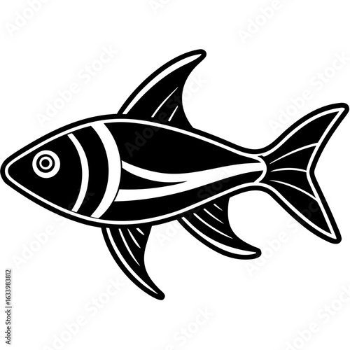Neon Tetra Minimal Vector