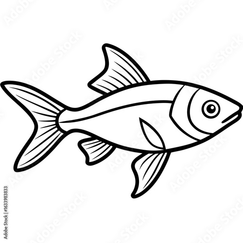 Neon Tetra Minimal Vector