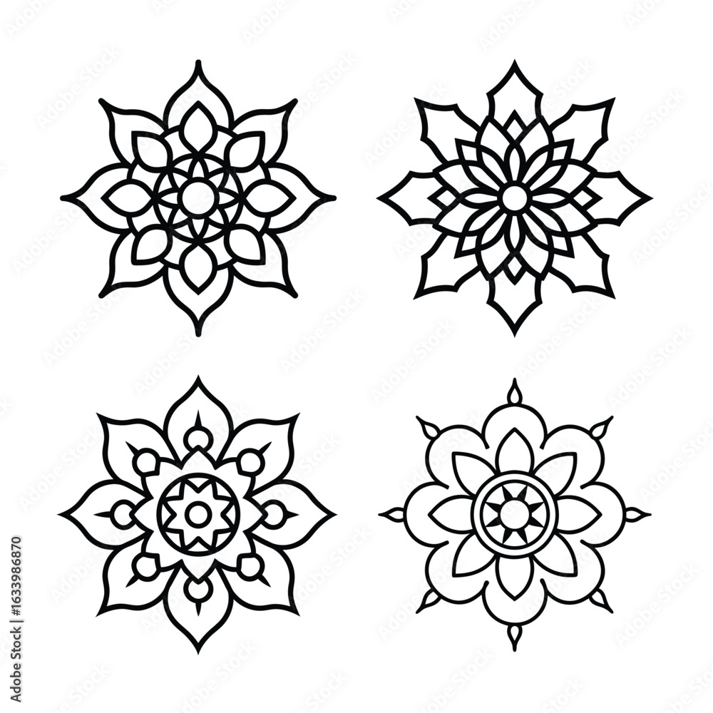 Fototapeta premium Most Beautiful Mandala