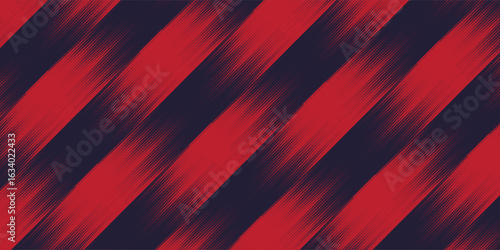 Red halftone dots blue color pattern gradient grunge texture background. Dot pop art comic sport style vector illustration