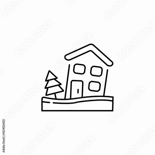 natural disaster icon sign vector
