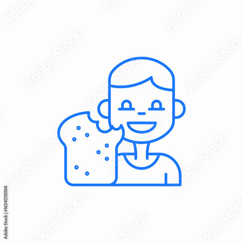 food eating icon sign vector