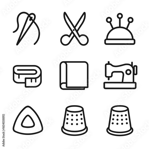 Tailoring Tools Icons