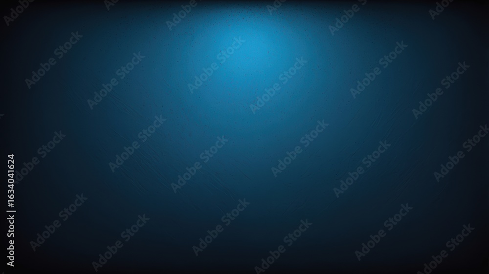 Obraz premium Dramatic deep blue gradient background with subtle texture for professional creative designs and presentations