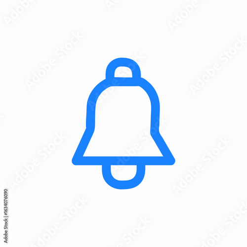 ring bell icon sign vector