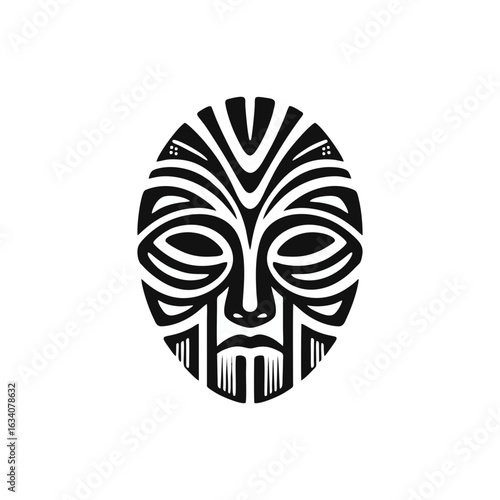 Tribal mask designs that reflect the classic forms of ancestral heritage