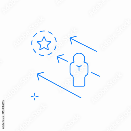 iterative process icon sign vector