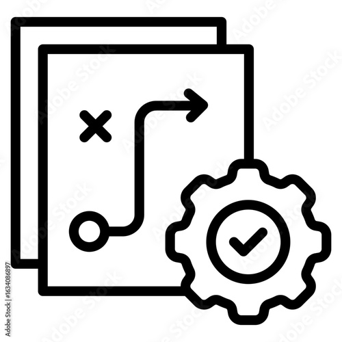 Operational Strategy Icon