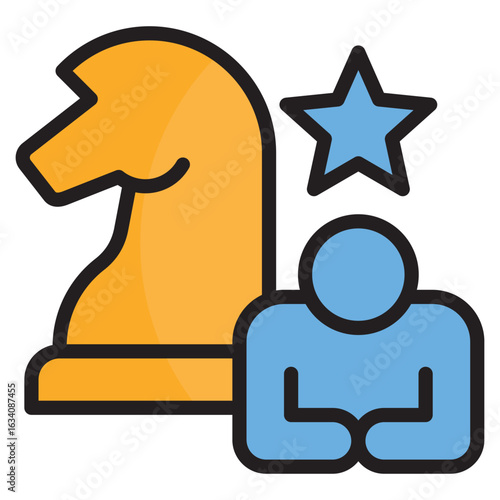 Leadership Strategy Icon
