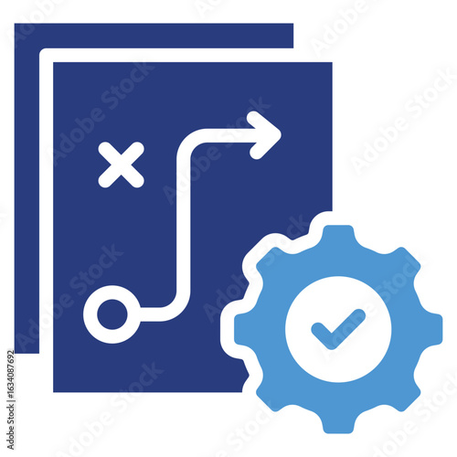 Operational Strategy Icon