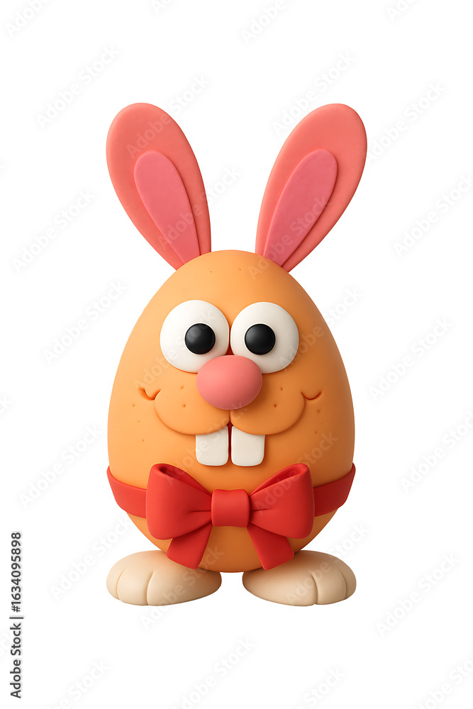 Obraz premium 3d Funny handmade easter High quality Realistic image