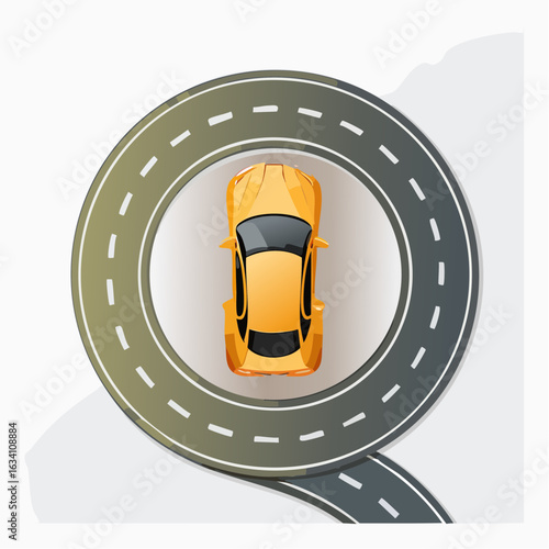 vector illustration of a beer mug car 