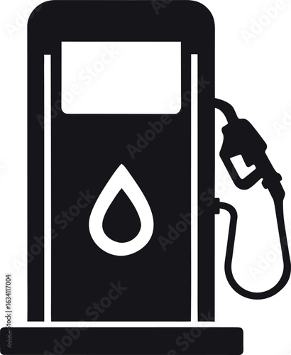 Gas Pump Vector Illustration
