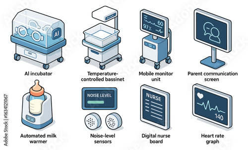 Futuristic neonatal care devices in modern healthcare technology