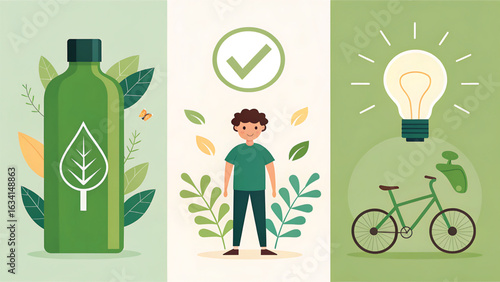 Sustainable Lifestyle Choices and Green Energy Initiatives for a Healthier Planet and Eco Friendly Living Promoting Renewable Resources