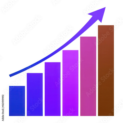 Growth chart isolated on transparent background Free Download Growth chart isolated on transparent background - GFXLoad