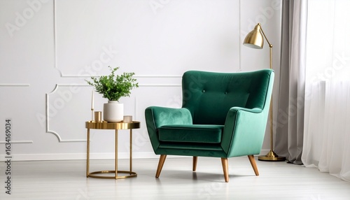 sofa in the room 