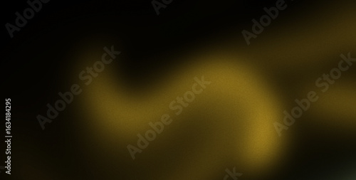 Grainy texture gradient background, glowing black yellow smooth noise abstract poster banner header design