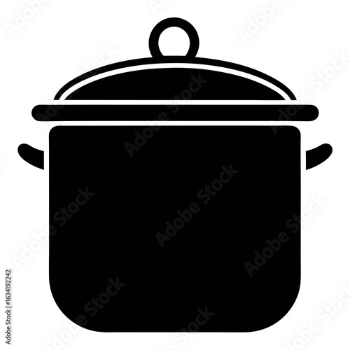 Cooking Pot Silhouette