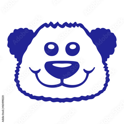 Panda Bear Cute Asian Animal Black White Pattern