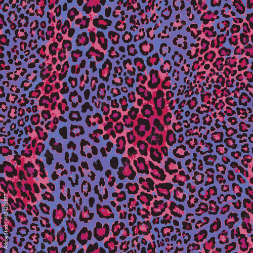 Trendy Elegant shape vector blurred earth skin tones trendy leopard animal skin wild life hand drawn seamless pattern wrapping paper decorative,  print canvas repeatable pattern, Fashionable Luxury 