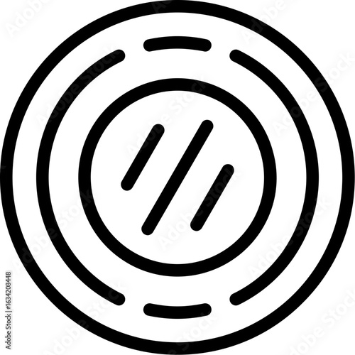Flatbread Icon