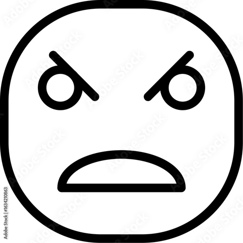Face pouting Icon