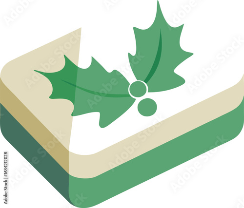Sustainable Christmas Practices Christmas Holly Green Soap Box...