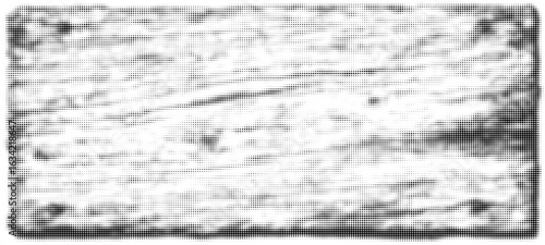 Monochrome texture of weathered wooden plank with detailed grain pattern