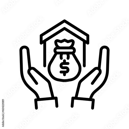 Asset line icon