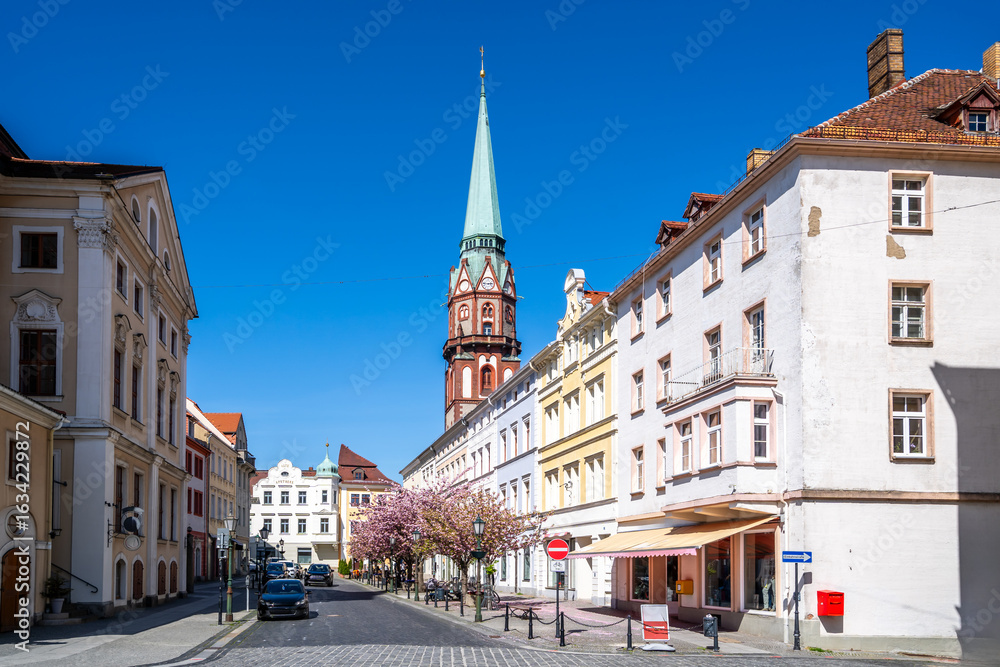 Fototapeta premium Altstadt, Loebau, Deutschland 